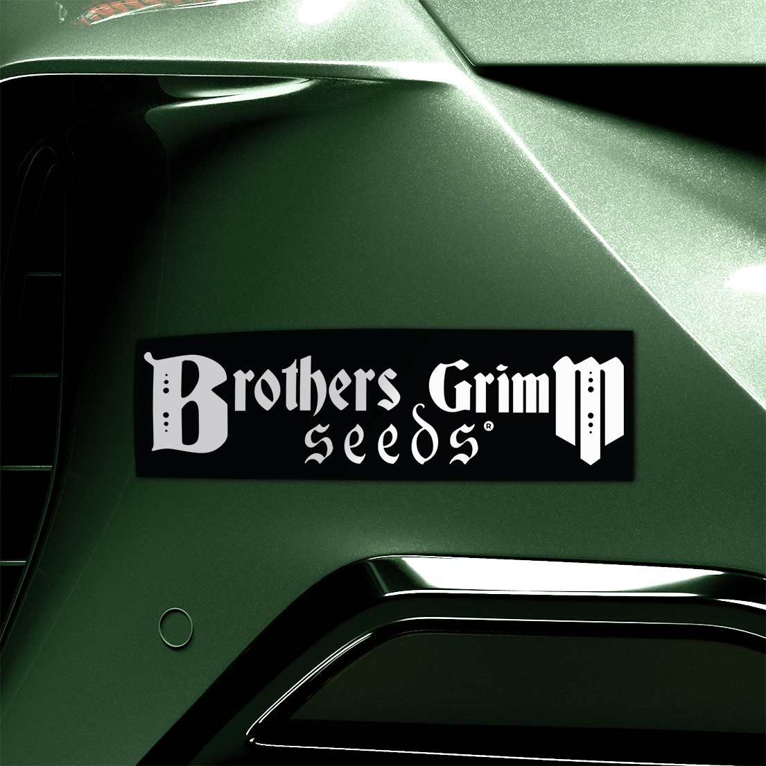 brothers grimm seeds bumper sticker